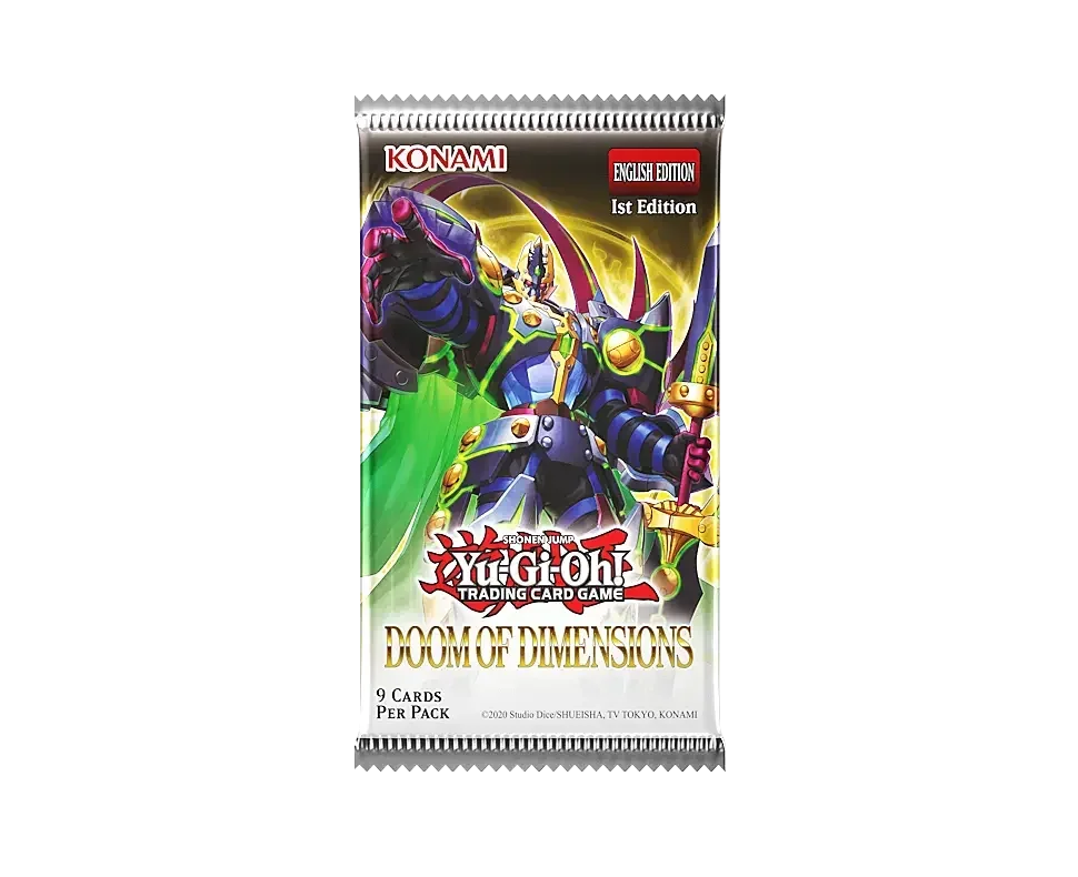 Yu-Gi-Oh! TCG - Doom of Dimensions - Booster Box (24x Packs) (1st Edition)