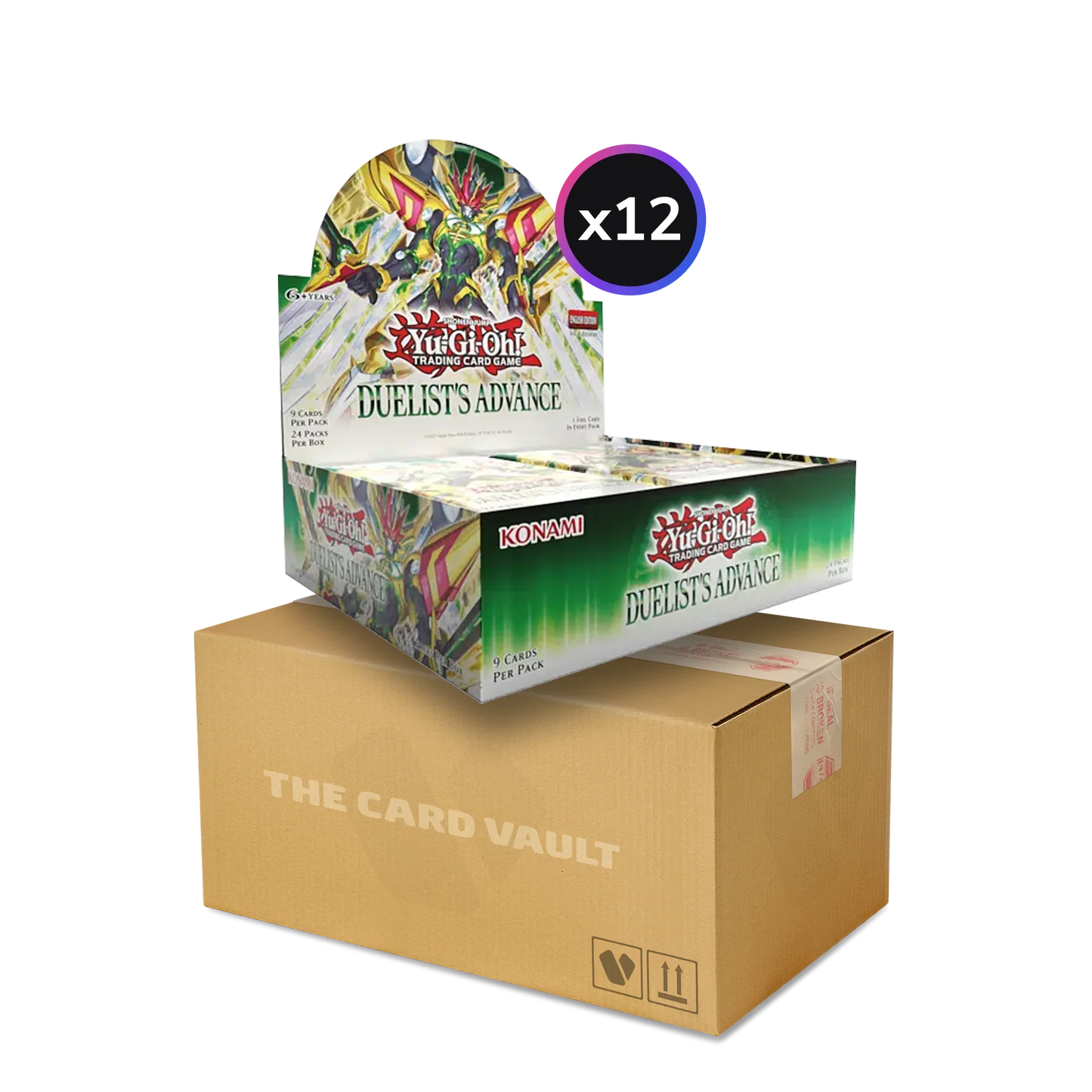 Yu-Gi-Oh! TCG - Duelist's Advance - Display Case - (12x Booster Boxes) (1st Edition)