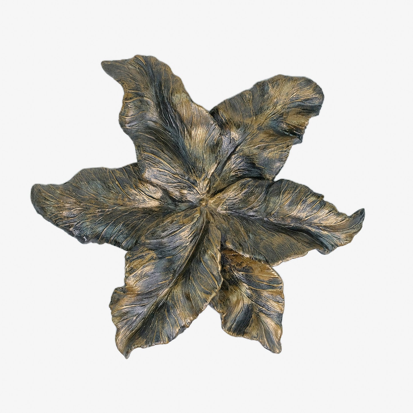 Fantasy Flower Wall Decor in White