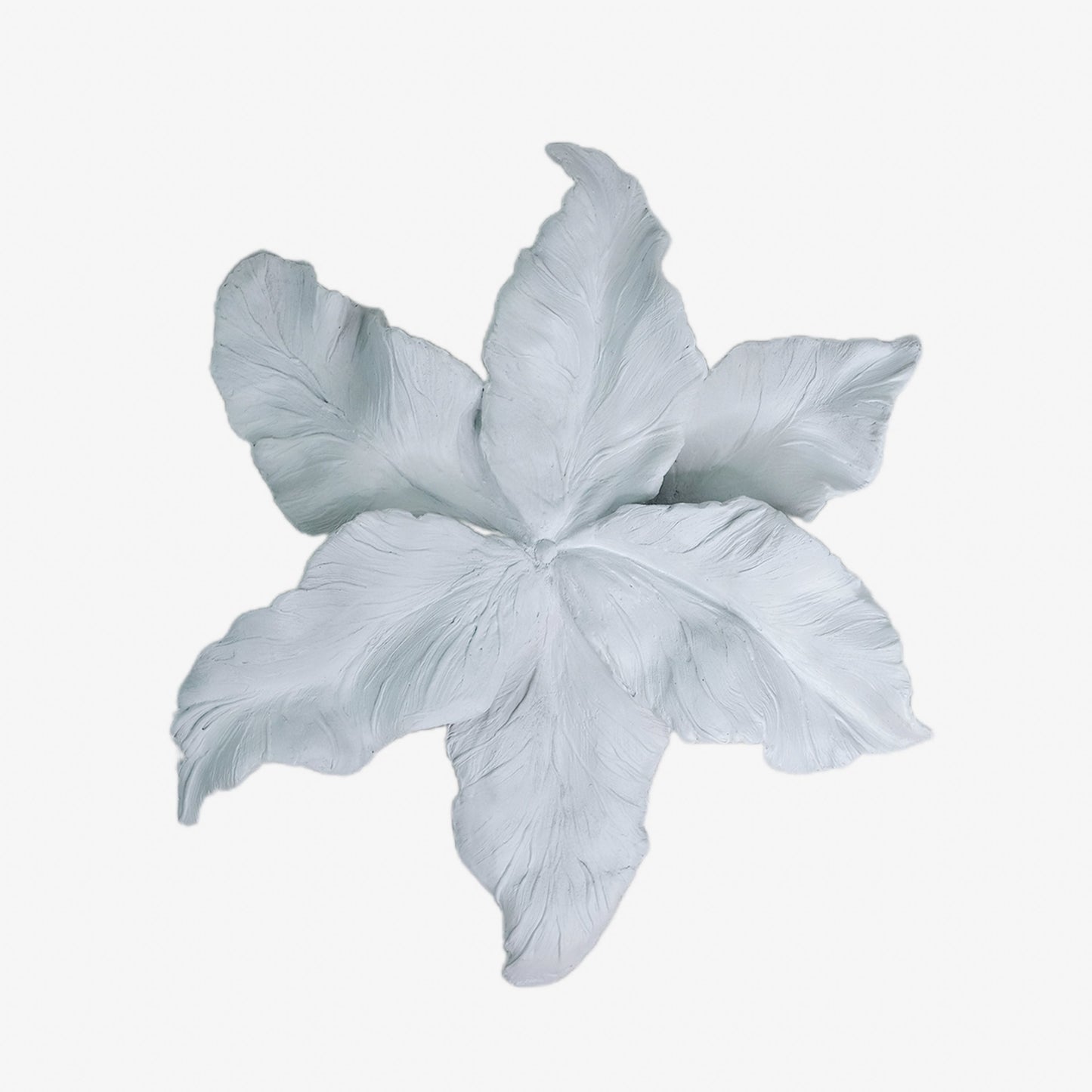 Fantasy Flower Wall Decor in White
