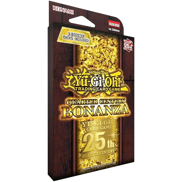 Yu-Gi-Oh! TCG - Quarter Century Bonanza - 3-Pack Booster Tuckbox