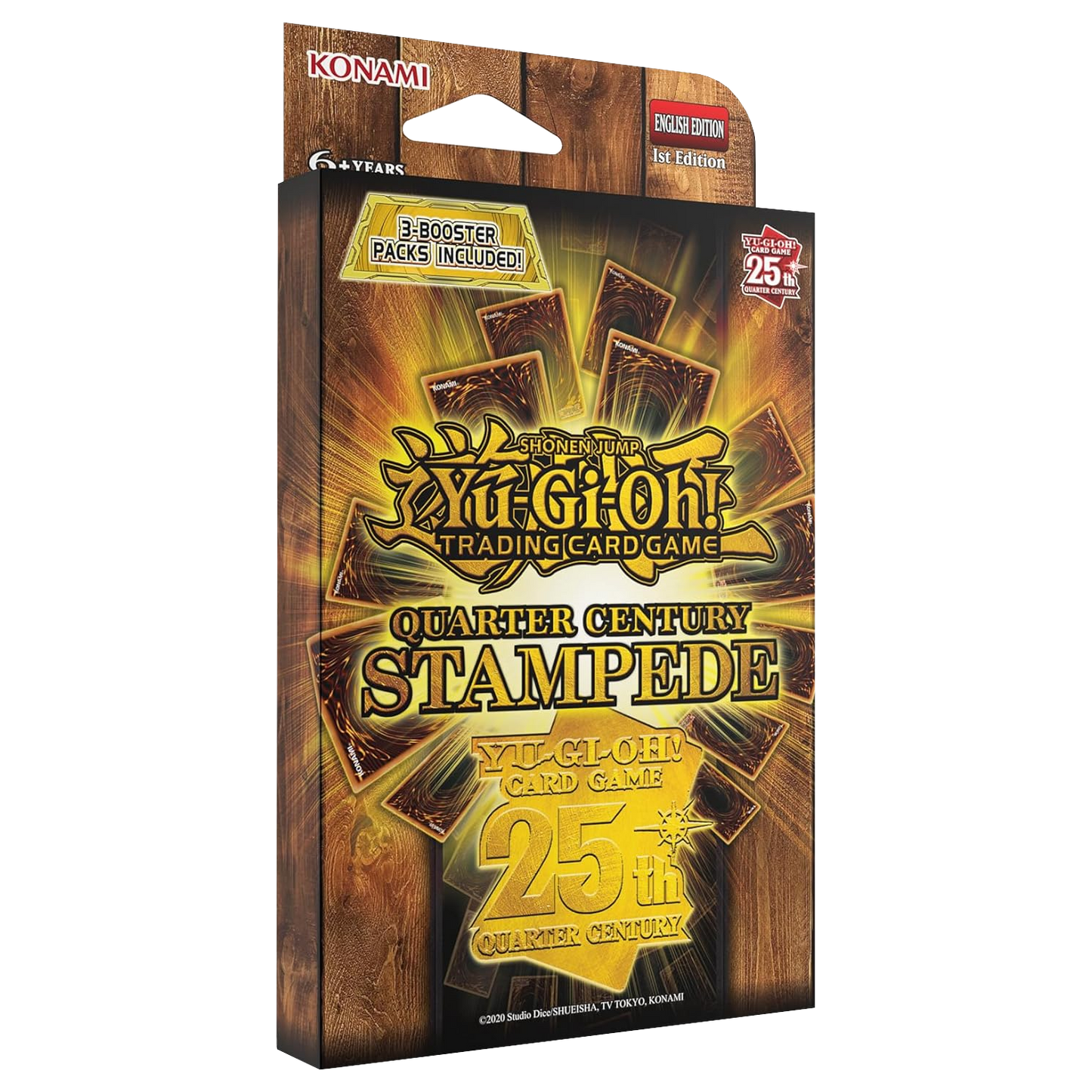 Yu-Gi-Oh! TCG - Quarter Century Stampede - 3-Pack Booster Tuckbox